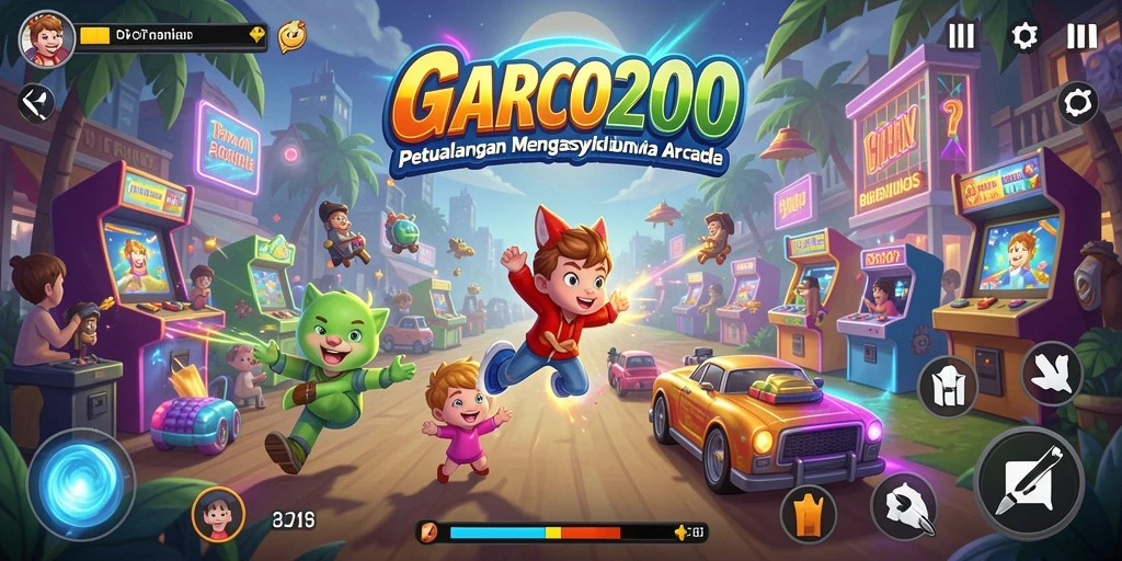 Tampilan menarik dari gameplay seru GARCO200.