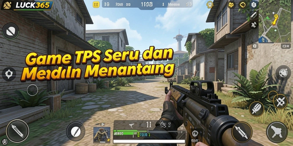 Tampilan gameplay seru dan intens dari LUCK365.