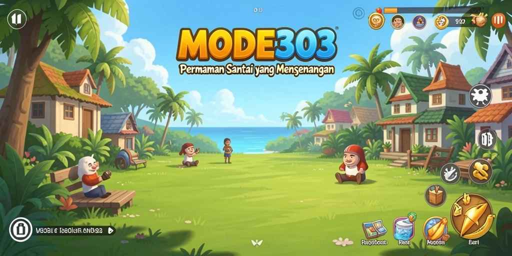 Screenshot dari MODE303 yang memperlihatkan gameplay seru dan interaktif.