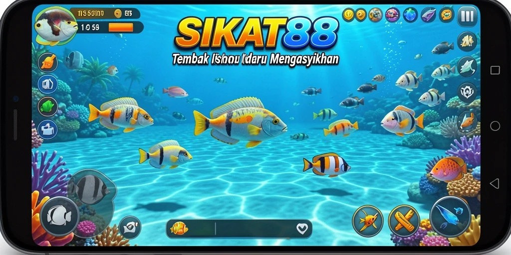 Momen menangkap ikan dalam SIKAT88 yang menegangkan.